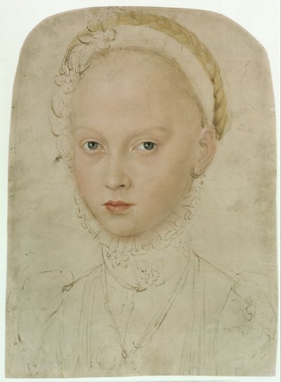 Muotokuva Saksin prinsessa Elisabethista tekijältä Lucas Cranach the Younger