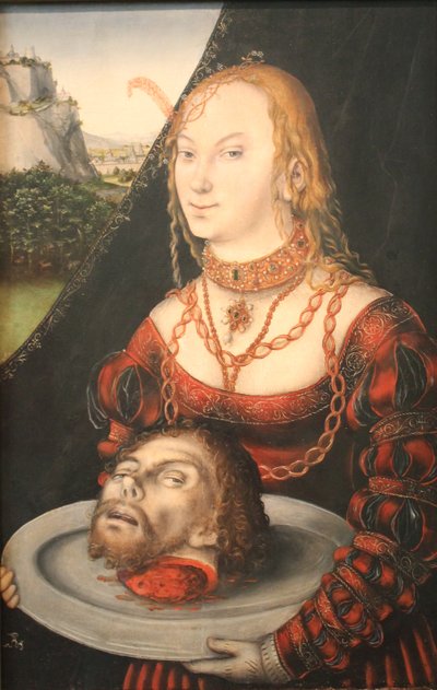 Salome tekijältä Lucas Cranach the Younger
