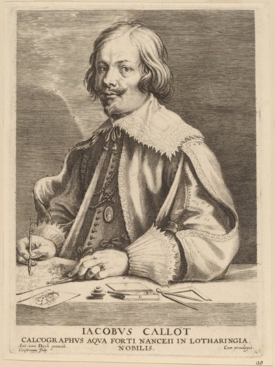 Jacques Callot tekijältä Lucas Emil Vorsterman after Sir Anthony van Dyck