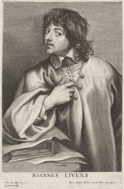 Jan Lievens tekijältä Lucas Emil Vorsterman after Sir Anthony van Dyck