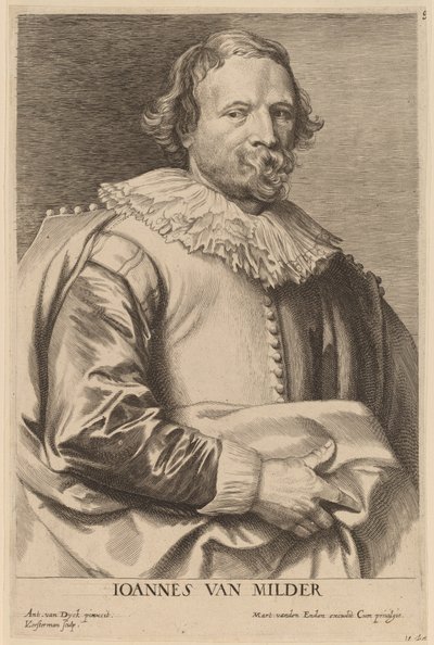 Jan van Mildert tekijältä Lucas Emil Vorsterman after Sir Anthony van Dyck