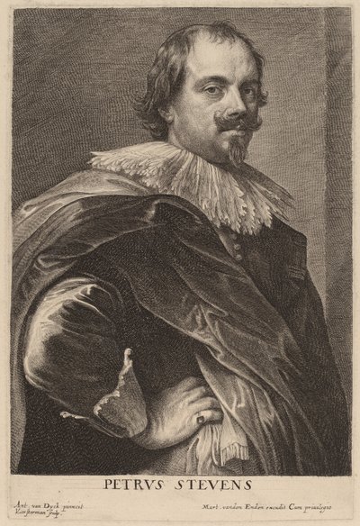 Petrus Stevens tekijältä Lucas Emil Vorsterman after Sir Anthony van Dyck