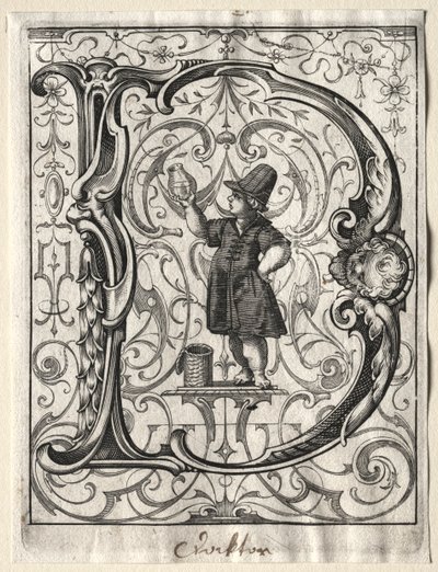 Uusi ABC-vihkonen: D, 1627. tekijältä Lucas Kilian