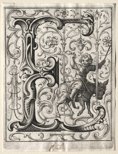 Uusi ABC-vihkonen: E, 1627. tekijältä Lucas Kilian