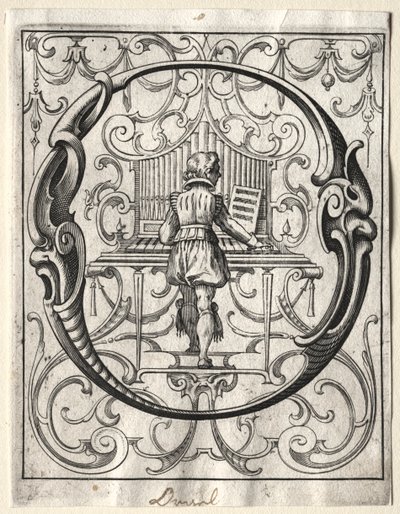 Uusi ABC-vihkonen: O, 1627. tekijältä Lucas Kilian