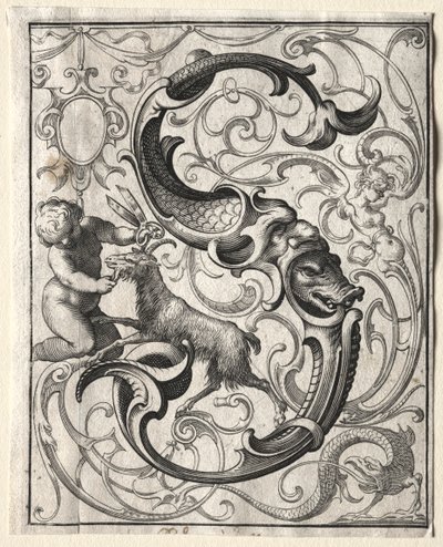 Uusi ABC-vihkonen: S, 1627. tekijältä Lucas Kilian