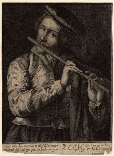 Huilusoitin tekijältä Lucas Vorsterman the Elder