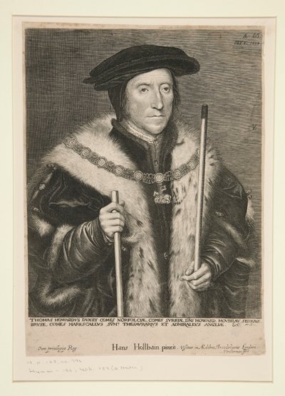 Thomas Howard, Arundelin jaarli tekijältä Lucas Vorsterman the Elder