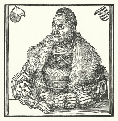 Frederick III, Saksin vaaliruhtinas (kaiverrus) tekijältä Lucas the Elder (after) Cranach