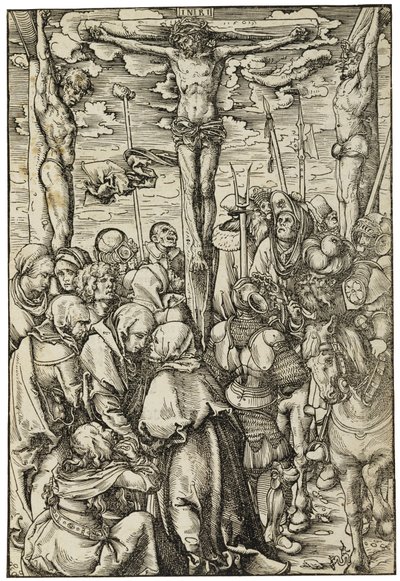 Golgata tekijältä Lucas the Elder Cranach