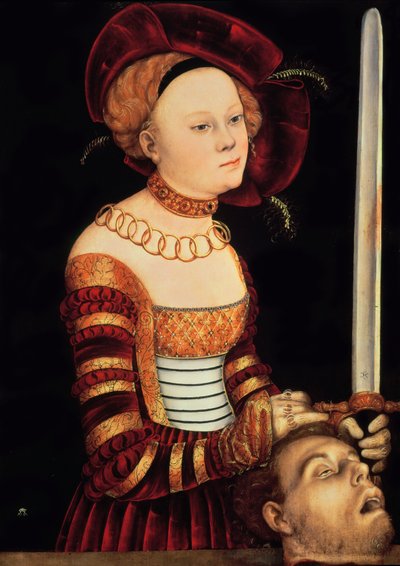 Judith tekijältä Lucas the Elder Cranach