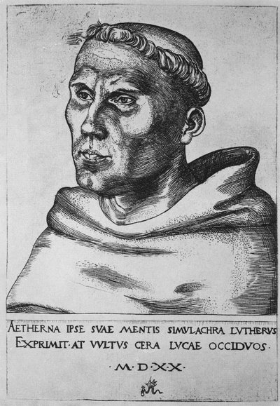 Martti Luther tekijältä Lucas the Elder Cranach
