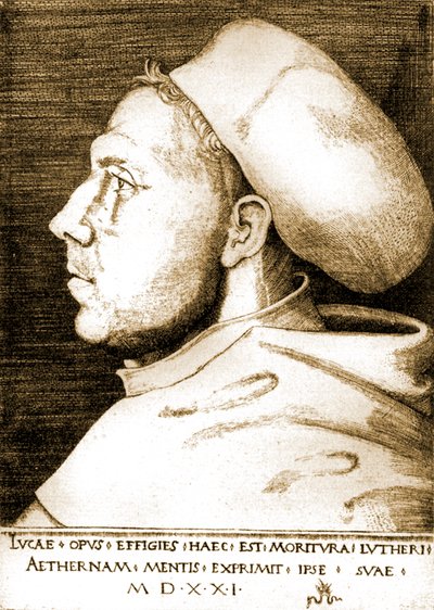 Martti Luther munkina tekijältä Lucas the Elder Cranach