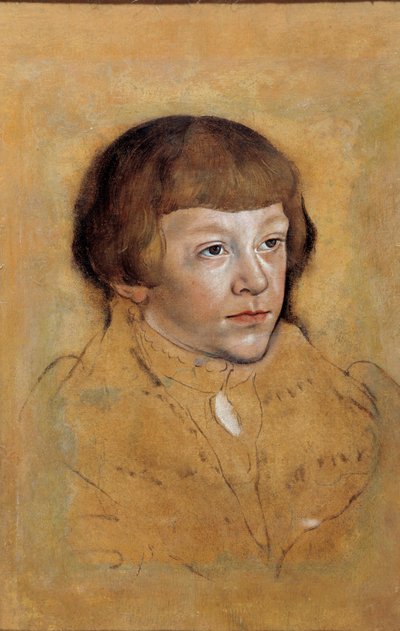Muotokuva Saksin prinssistä Lucas Cranach vanhemman piirustus (1472-1553) tekijältä Lucas the Elder Cranach