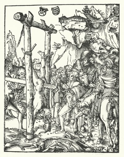 Simon, kahdentoista apostolin marttyyrikuolema tekijältä Lucas the Elder Cranach