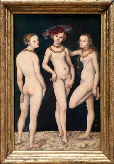 Kolme armoa tekijältä Lucas the Elder Cranach