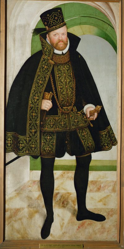 Saksin elokuu (öljy kankaalle) tekijältä Lucas the Younger Cranach