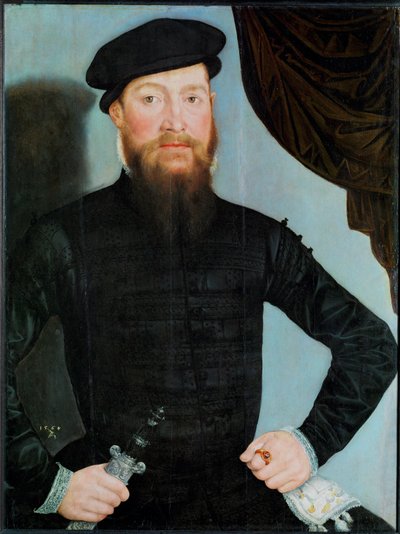 Miehen muotokuva tekijältä Lucas the Younger Cranach