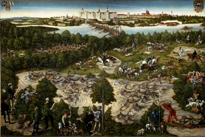 Valitsija John Frederickin polttarit tekijältä Lucas the Younger Cranach
