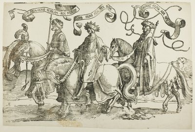 Abia, Asa, Josafat, levy kaksi, Israelin kahdestatoista kuninkaasta tekijältä Lucas van Leyden