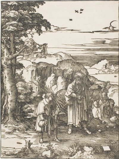 Abraham ja Iisak tekijältä Lucas van Leyden