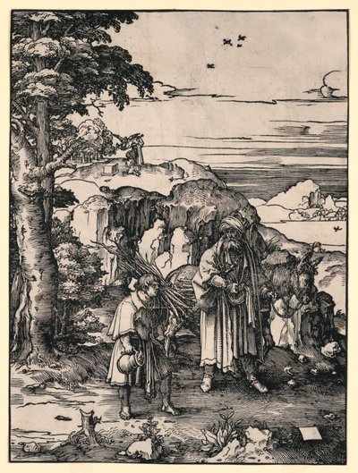 Abrahamin uhri tekijältä Lucas van Leyden