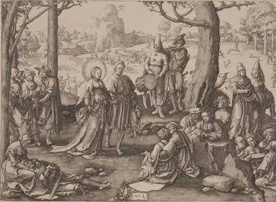 Magdaleenan tanssi tekijältä Lucas van Leyden