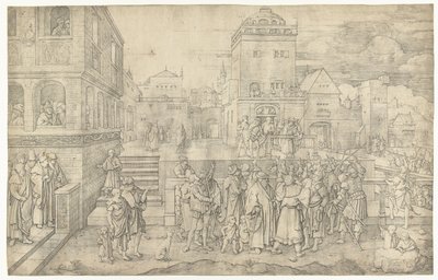Suuri Ecce Homo tekijältä Lucas van Leyden