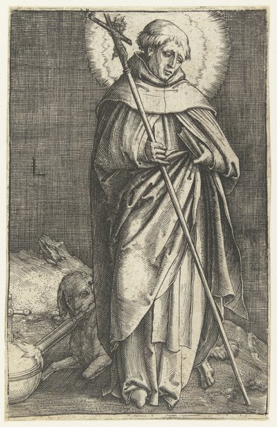 Pyhä Dominic tekijältä Lucas van Leyden