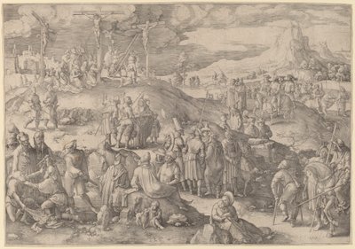 Golgata tekijältä Lucas van Leyden