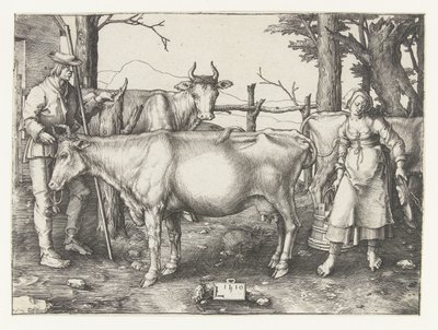 Maitotyttö tekijältä Lucas van Leyden