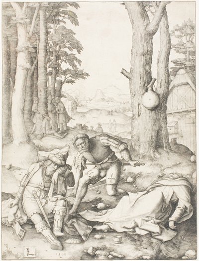 Muhammed ja munkki Sergius tekijältä Lucas van Leyden