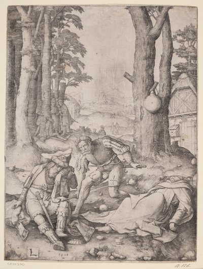 Muhammed ja munkki Sergius tekijältä Lucas van Leyden