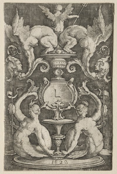 Ornamenttipaneeli tekijältä Lucas van Leyden