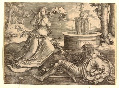 Pyramus ja Thisbe tekijältä Lucas van Leyden