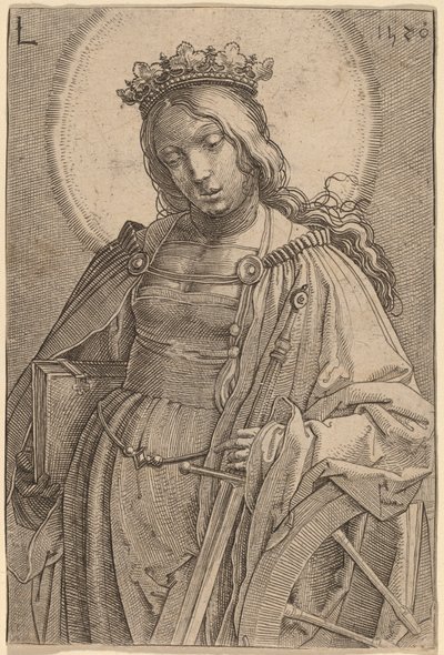 Pyhä Katariina tekijältä Lucas van Leyden