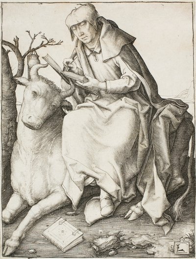 Pyhä Luke tekijältä Lucas van Leyden