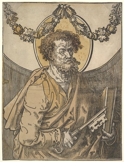 Pyhä Pietari, 1515. tekijältä Lucas van Leyden