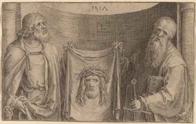 Pyhät Pietari ja Paavali Vernikkelin kanssa tekijältä Lucas van Leyden