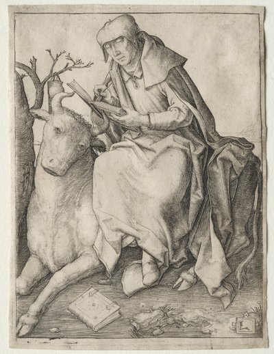 Pyhä Luke tekijältä Lucas van Leyden