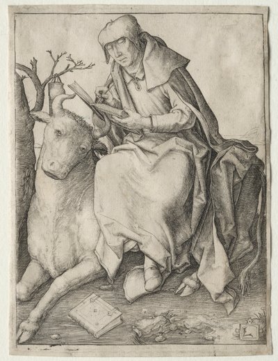 St. Luke, c. 1508. tekijältä Lucas van Leyden