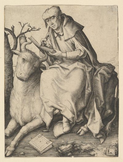 St. Luke, n. 1508. tekijältä Lucas van Leyden