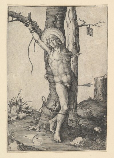 St. Sebastian, n. 1510. tekijältä Lucas van Leyden