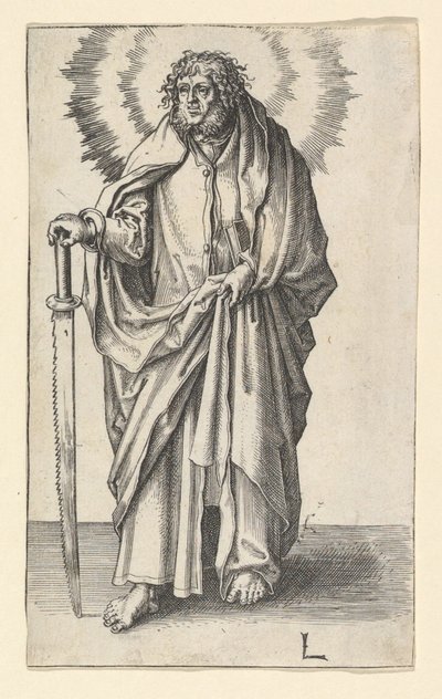 St. Simon, n. 1510. tekijältä Lucas van Leyden