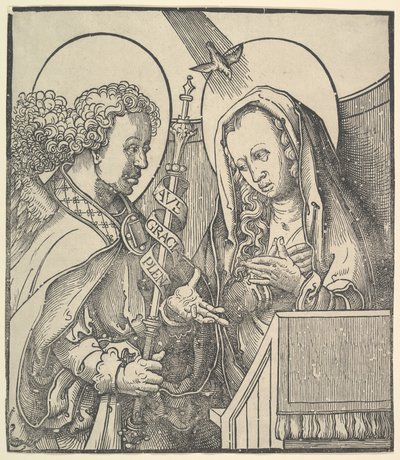Ilmoitus, 1515. tekijältä Lucas van Leyden