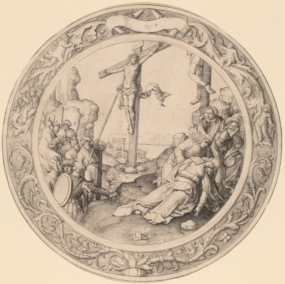 Ristiinnaulitseminen tekijältä Lucas van Leyden