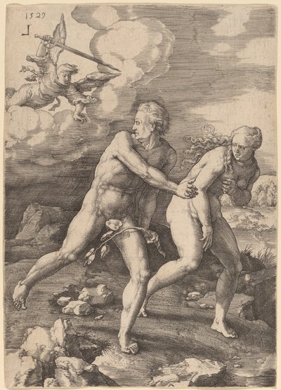 Karkottaminen paratiisista tekijältä Lucas van Leyden