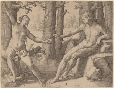 Ihmisen lankeemus tekijältä Lucas van Leyden
