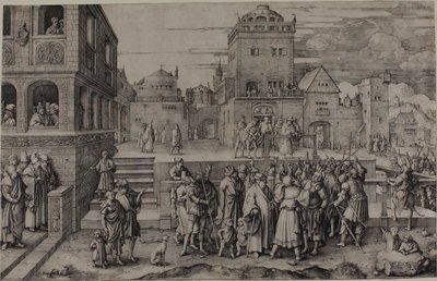 Suuri Ecce Homo tekijältä Lucas van Leyden