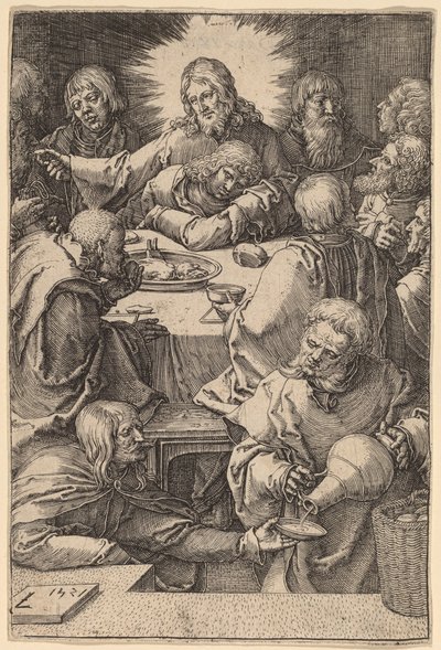 Viimeinen ehtoollinen tekijältä Lucas van Leyden